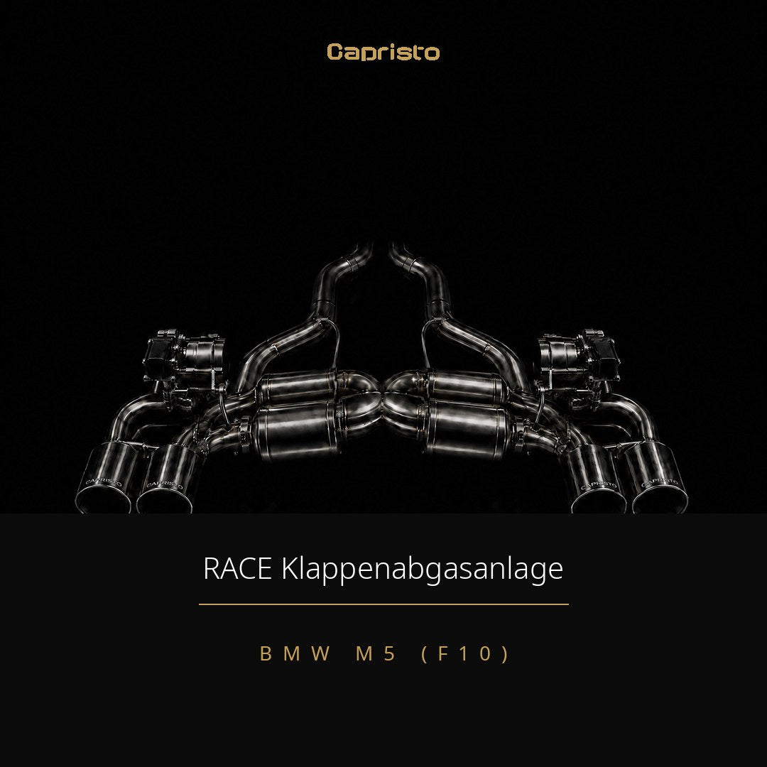 RACE Capristo Klappenabgasanlage – BMW M5 (F10)