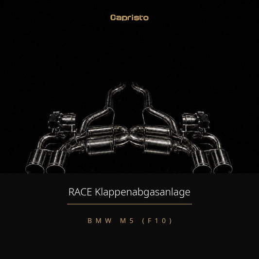 RACE Capristo Klappenabgasanlage – BMW M5 (F10)