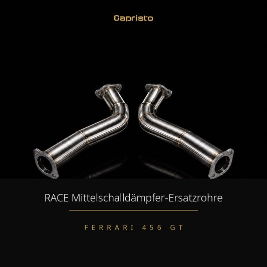 RACE Capristo Mittelschalldämpfer-Ersatzrohre – Ferrari 456 GT
