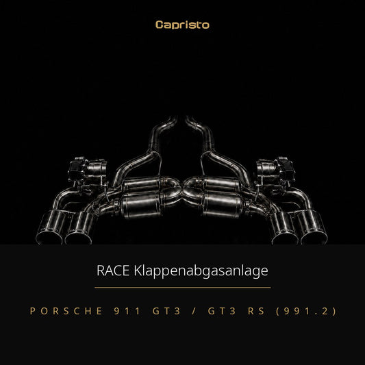 RACE Capristo Klappenabgasanlage – Porsche 911 GT3 / GT3 RS (991.2)