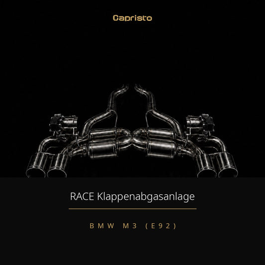 RACE Capristo Klappenabgasanlage – BMW M3 (E92)