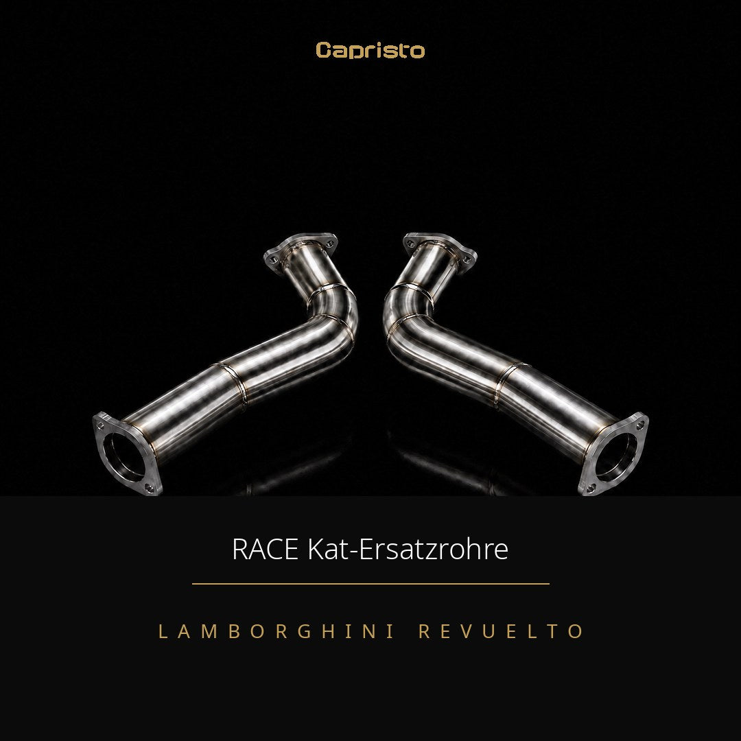 RACE Capristo Katalysator-Ersatzrohre – Lamborghini Revuelto