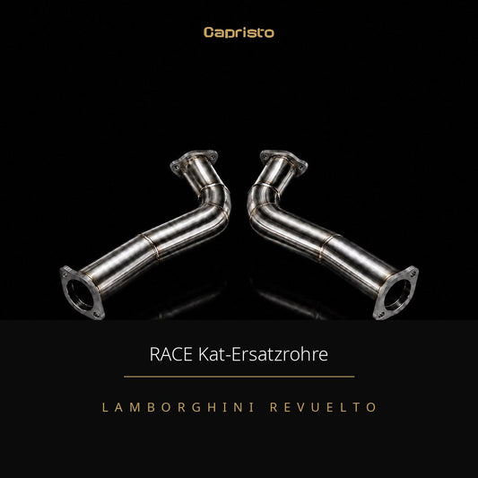 RACE Capristo Katalysator-Ersatzrohre – Lamborghini Revuelto