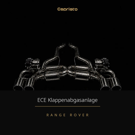 ECE Capristo Klappenabgasanlage – Range Rover Sport (P635)