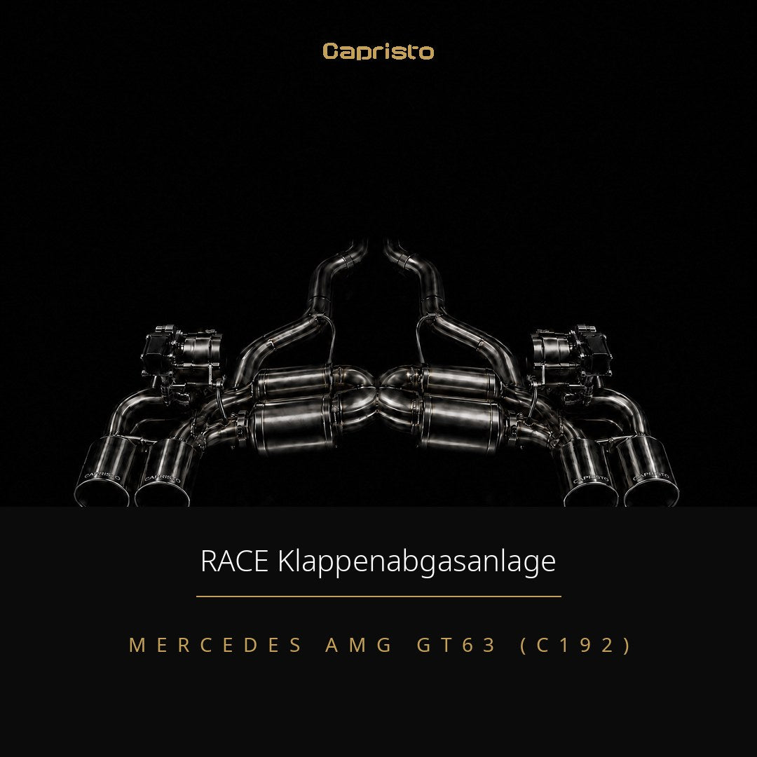 RACE Capristo Klappenabgasanlage – Mercedes AMG GT63 (C192)