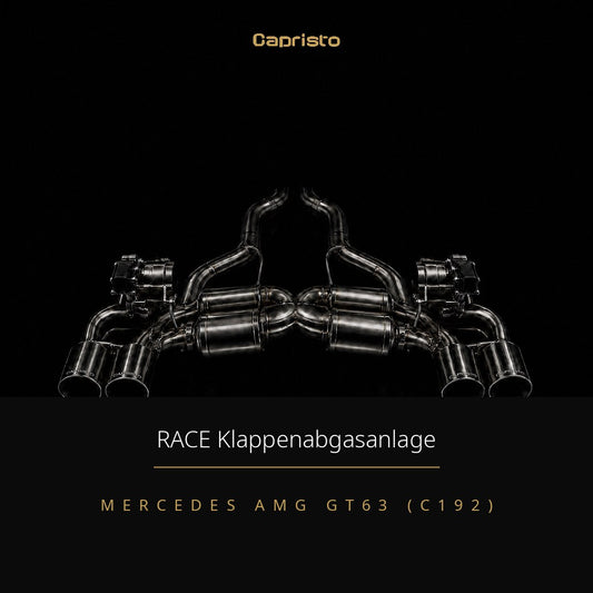 RACE Capristo Klappenabgasanlage – Mercedes AMG GT63 (C192)
