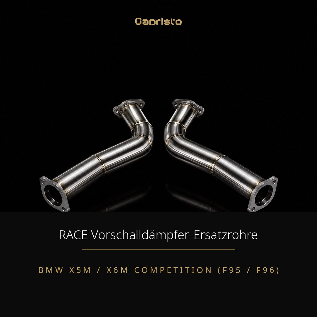 RACE Capristo Klappenabgasanlage mit OPF-Ersatz – BMW X5M / X6M Competition (F95 / F96)