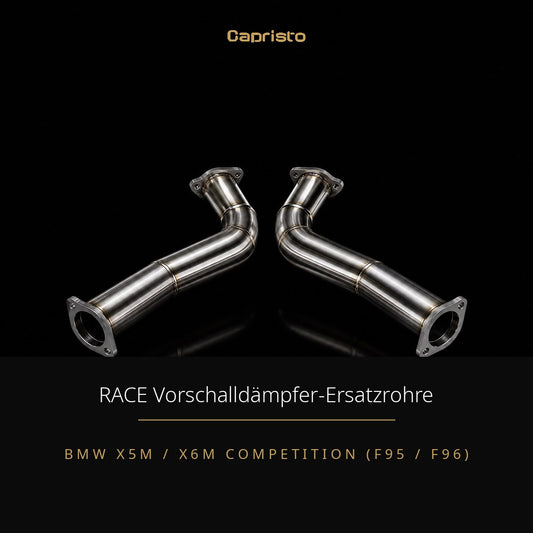 RACE Capristo Klappenabgasanlage mit OPF-Ersatz – BMW X5M / X6M Competition (F95 / F96)