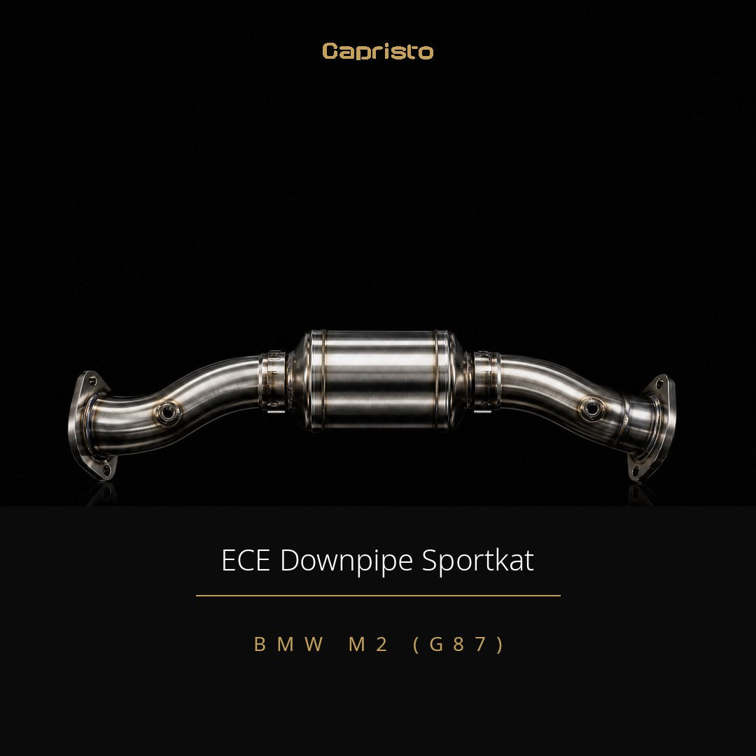 ECE Capristo Downpipes 250 Zellen – BMW M2 (G87)
