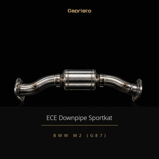 ECE Capristo Downpipes 250 Zellen – BMW M2 (G87)