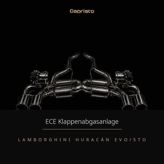 ECE Capristo Klappenabgasanlage – Lamborghini Huracán EVO/STO