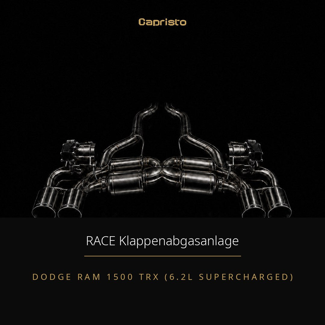 Capristo RACE Klappenabgasanlage mit EVCU-1 – Dodge Ram 1500 TRX