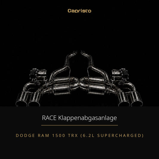 Capristo RACE Klappenabgasanlage mit EVCU-1 – Dodge Ram 1500 TRX