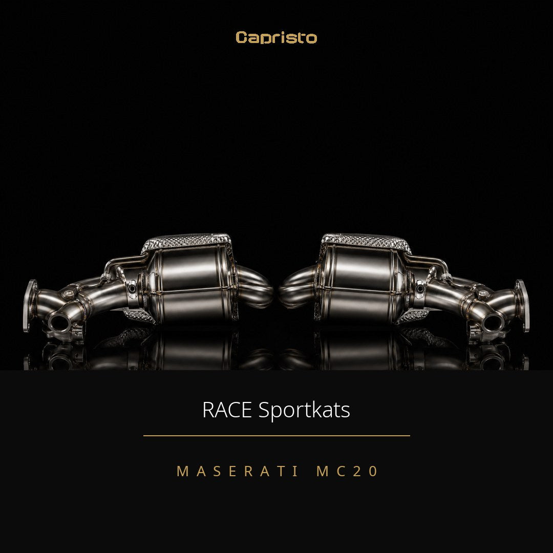 Capristo RACE Sportkats 250Z mit Hitzeschutz – Maserati MC20