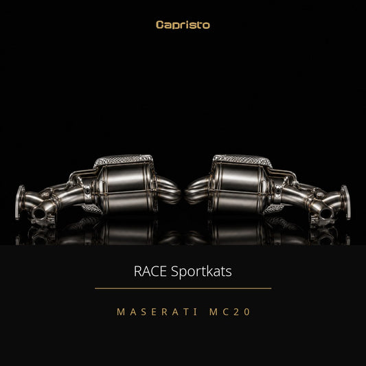 Capristo RACE Sportkats 250Z mit Hitzeschutz – Maserati MC20