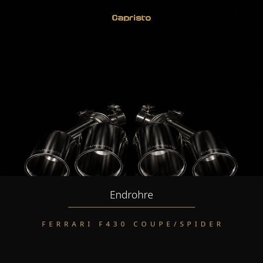 RACE Capristo Endrohr-Set – Ferrari F430