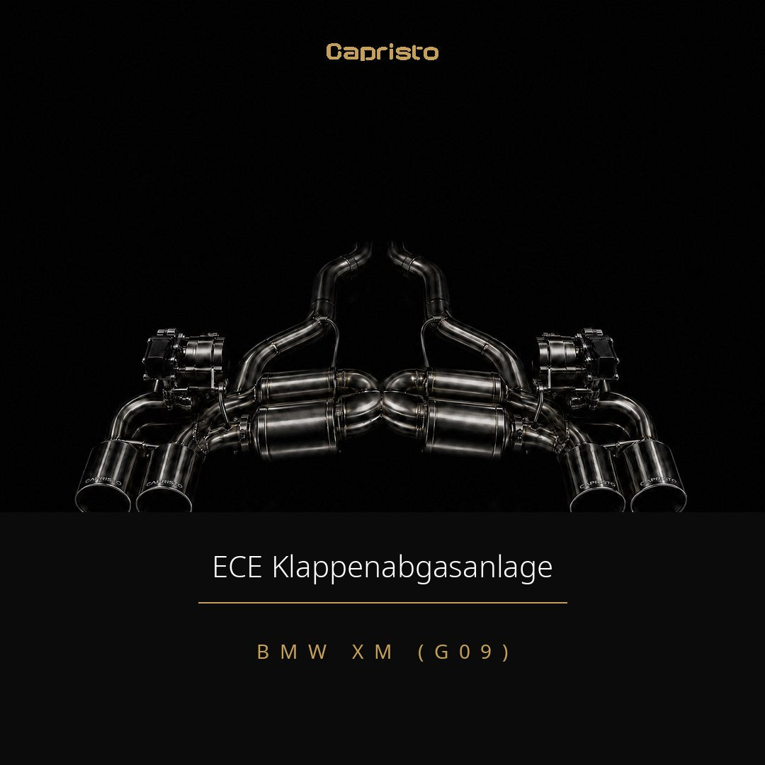 ECE Capristo Klappenabgasanlage – BMW XM (G09)