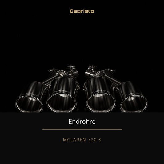 Capristo Endrohre Wicrom Black – McLaren 720 S