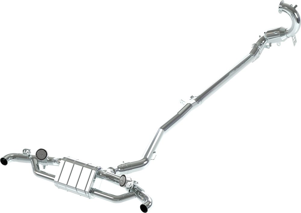 ECE Capristo Klappenabgasanlage – Mercedes CLA45 AMG (C118) - Bild 1