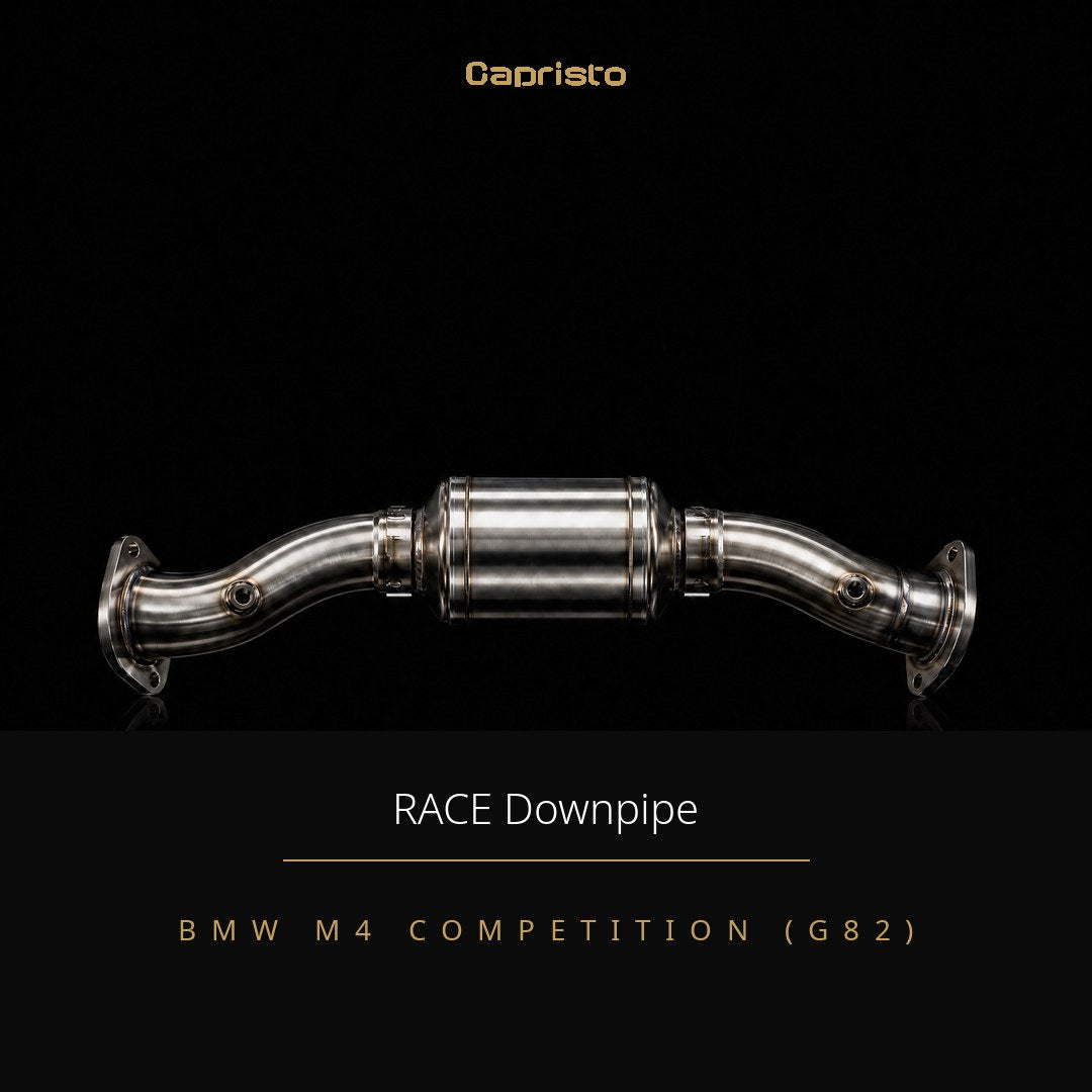 RACE Capristo Downpipes 100 Zellen – BMW M4 Competition (G82)