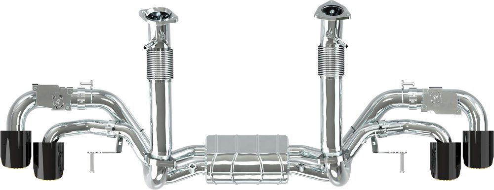 ECE Capristo Klappenabgasanlage – Chevrolet Corvette C8 Stingray