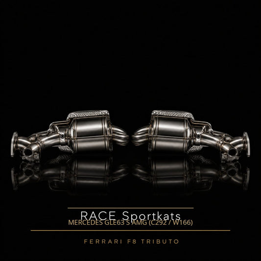 RACE Capristo Sportkats 250z für orig. ESD – Mercedes GLE63 S AMG (C292 / W166)