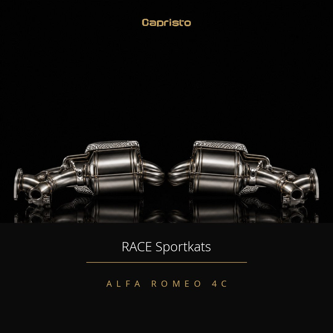 RACE Capristo Sportkatalysator 100 Zellen – Alfa Romeo 4C