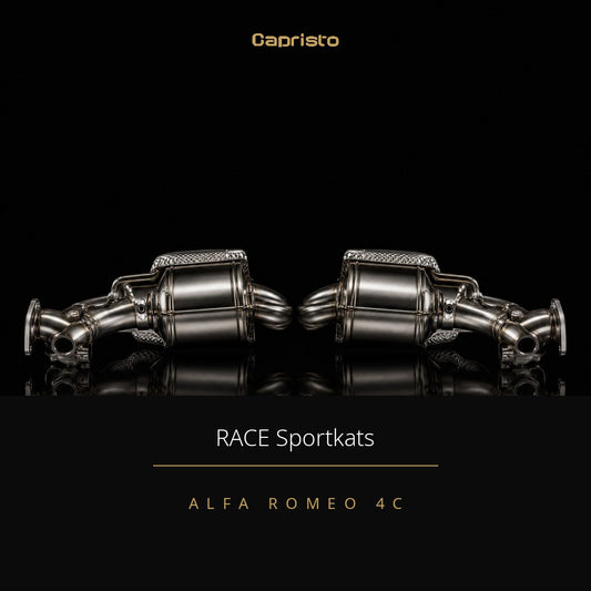 RACE Capristo Sportkatalysator 100 Zellen – Alfa Romeo 4C