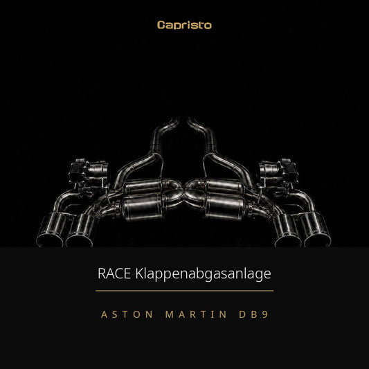 Capristo RACE Klappenabgasanlage – Aston Martin DB9