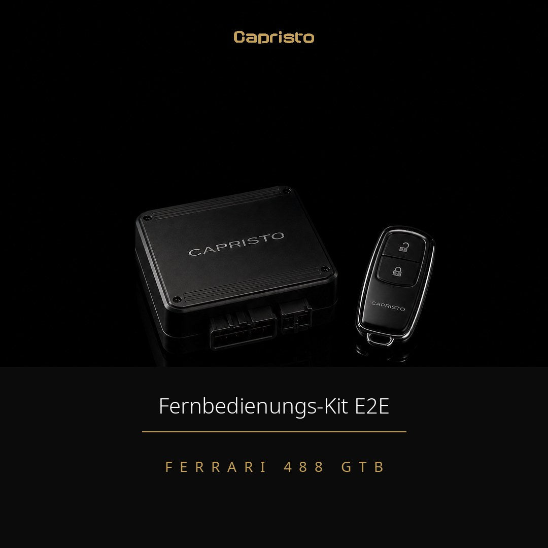RACE Capristo Klappenabgasanlage (ab OEM Kats, inkl. Fernbedienung) – Ferrari 488 GTB