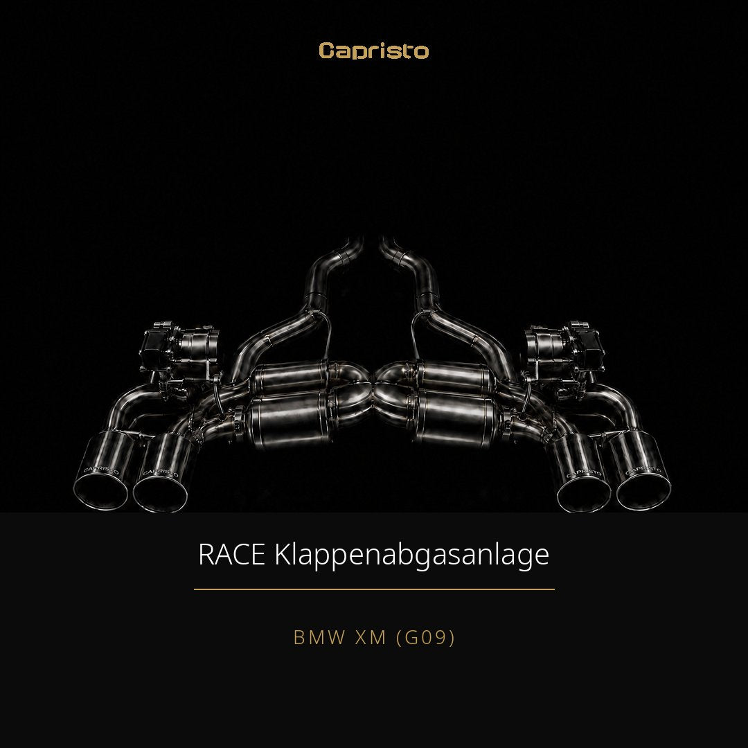 RACE Capristo Klappenabgasanlage (inkl. 200z Sportkats) – BMW XM (G09)
