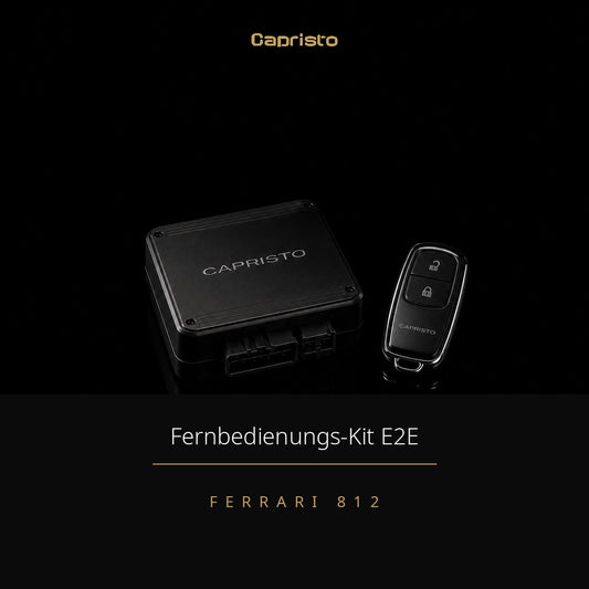 RACE Capristo Klappenabgasanlage (inkl. Fernbedienung) – Ferrari 812