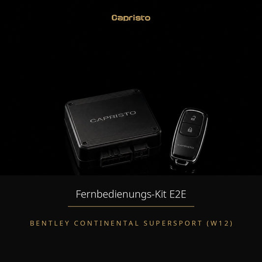 Capristo CES-3 Klappensteuerung – Bentley Continental Supersport W12