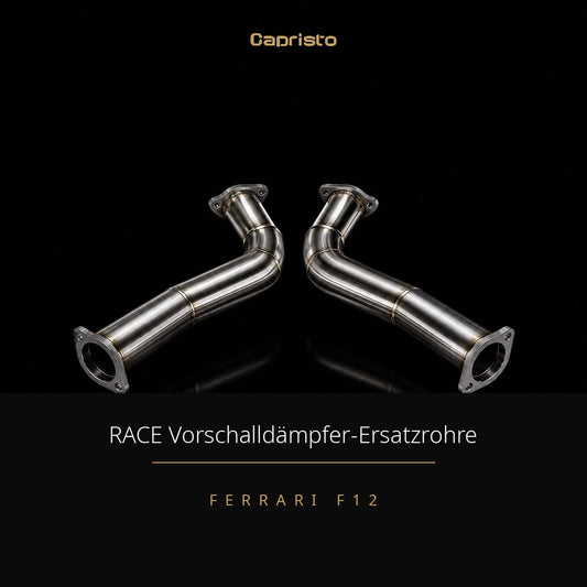 RACE Capristo X-Pipe (Edelstahl) – Ferrari F12