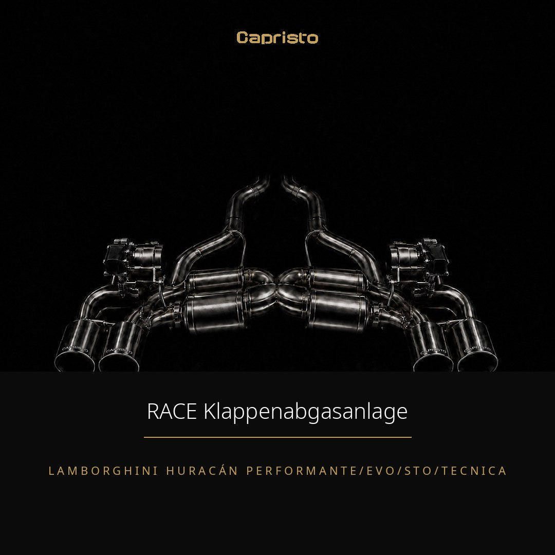 RACE Capristo Klappenabgasanlage – Lamborghini Huracán Performante/Tecnica
