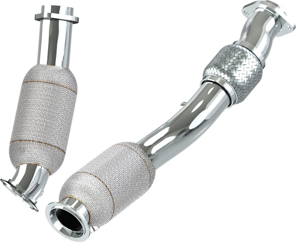 ECE Capristo Downpipes 250 Zellen – BMW M3 (G80 / G81)