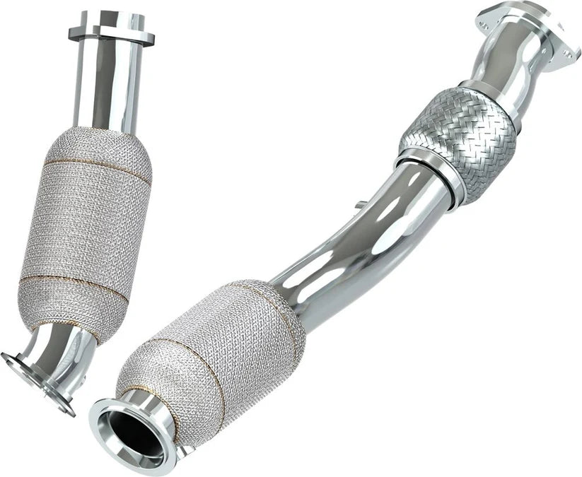 RACE Capristo Downpipes 100 Zellen – BMW M2 (G87)