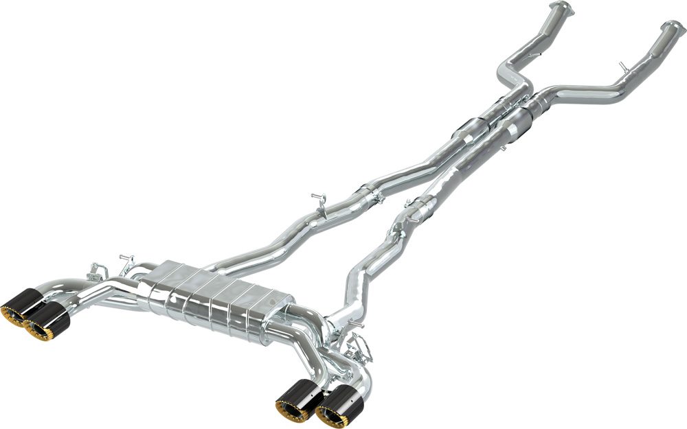 RACE Capristo Klappenabgasanlage mit OPF-Ersatz – BMW M5 (G90 / G99)