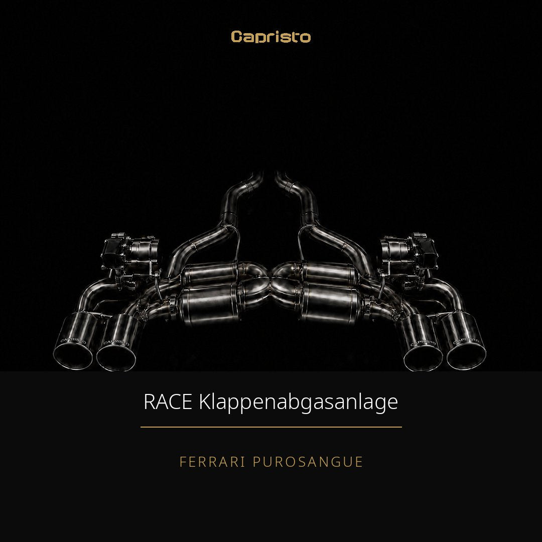 RACE Capristo Klappenabgasanlage – Ferrari Purosangue
