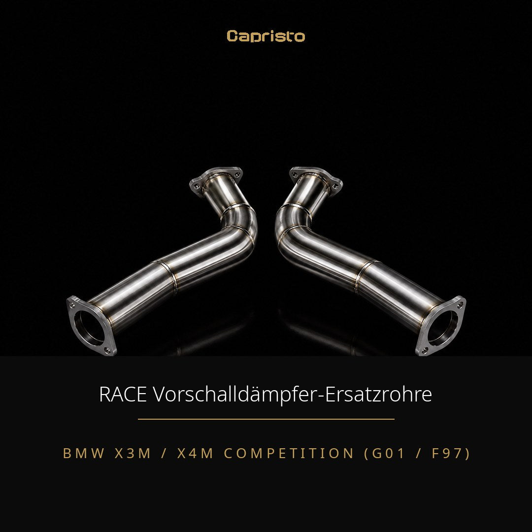 RACE Capristo Klappenabgasanlage mit OPF-Ersatz – BMW X3M / X4M Competition (G01 / F97)