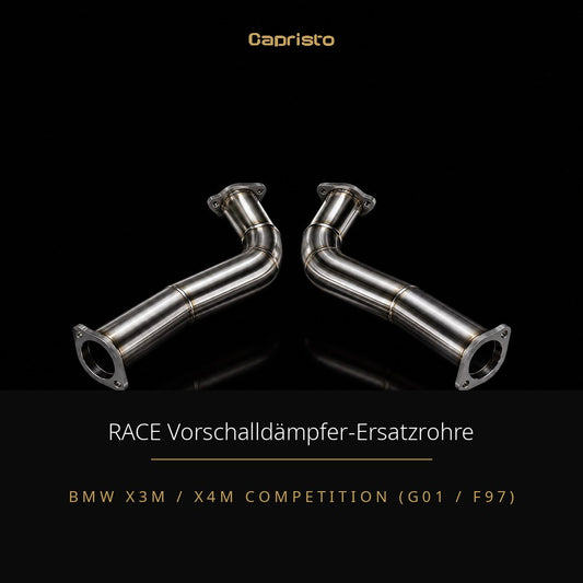 RACE Capristo Klappenabgasanlage mit OPF-Ersatz – BMW X3M / X4M Competition (G01 / F97)