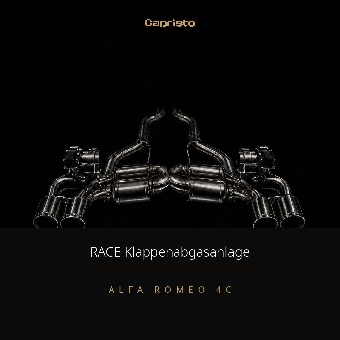 RACE Capristo Abgasanlage – Alfa Romeo 4C