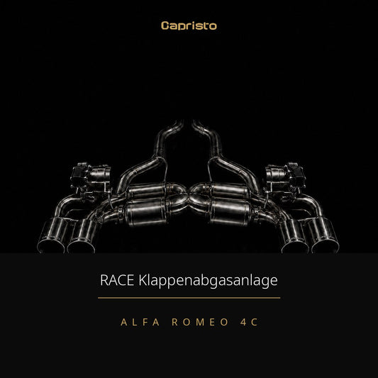RACE Capristo Abgasanlage – Alfa Romeo 4C