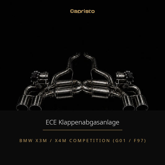 ECE Capristo Klappenabgasanlage – BMW X3M / X4M Competition (G01 / F97)