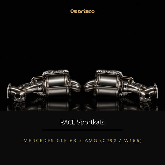 RACE Capristo 250-Zellen Sportkatalysatoren (für Capristo ESD) – Mercedes GLE 63 S