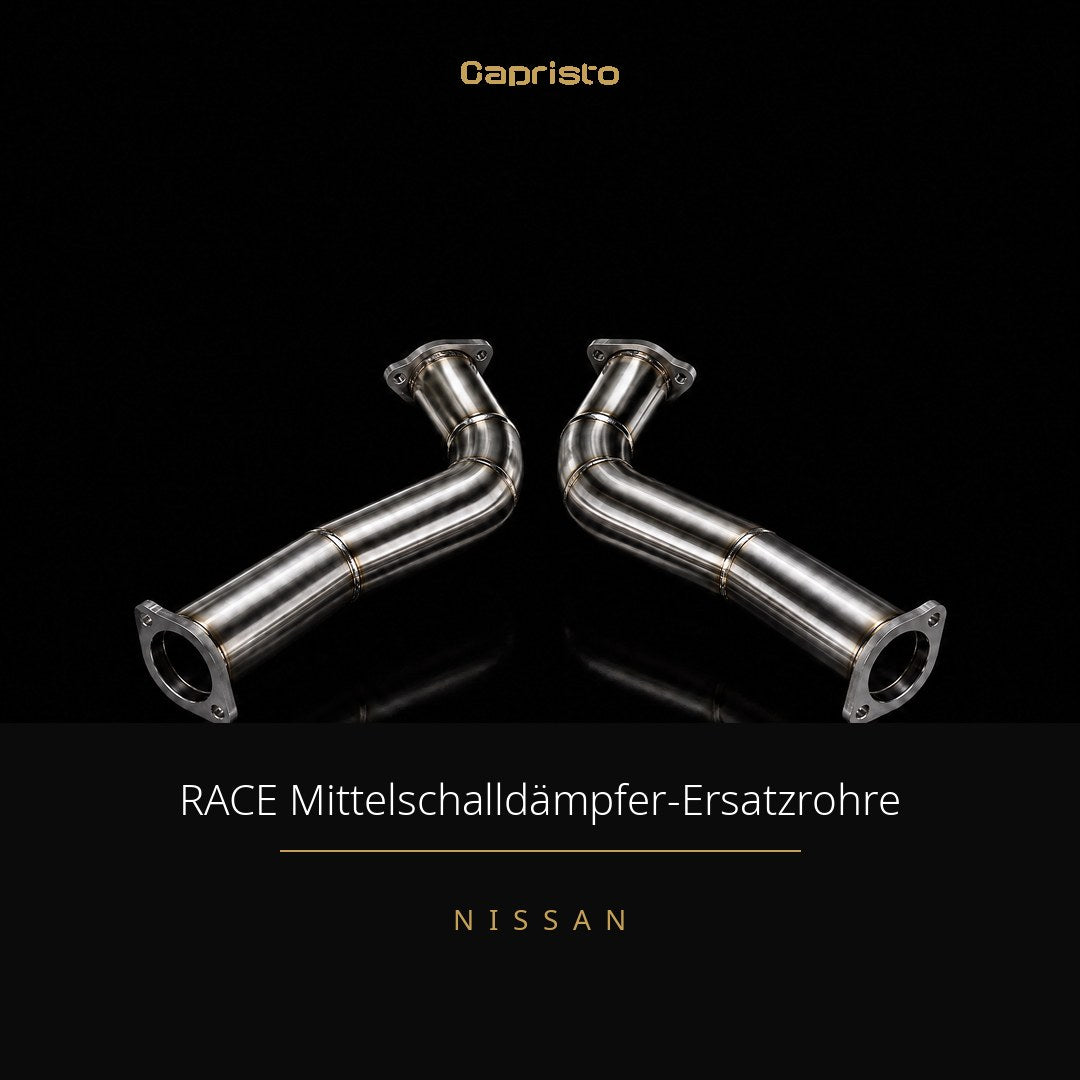 RACE Capristo Mittelschalldämpfer-Ersatzrohr – Nissan GT-R (R35)