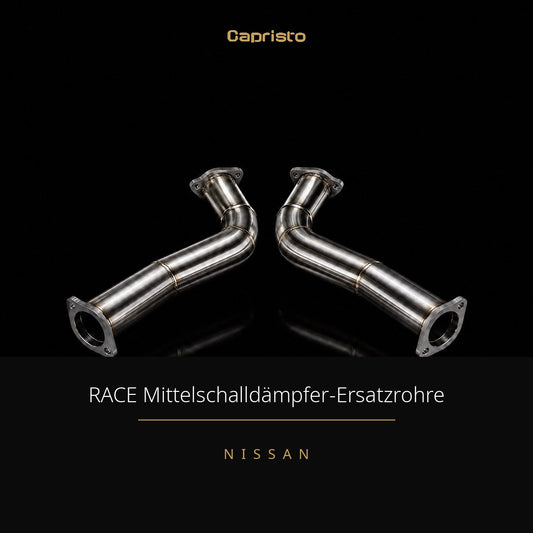 RACE Capristo Mittelschalldämpfer-Ersatzrohr – Nissan GT-R (R35)