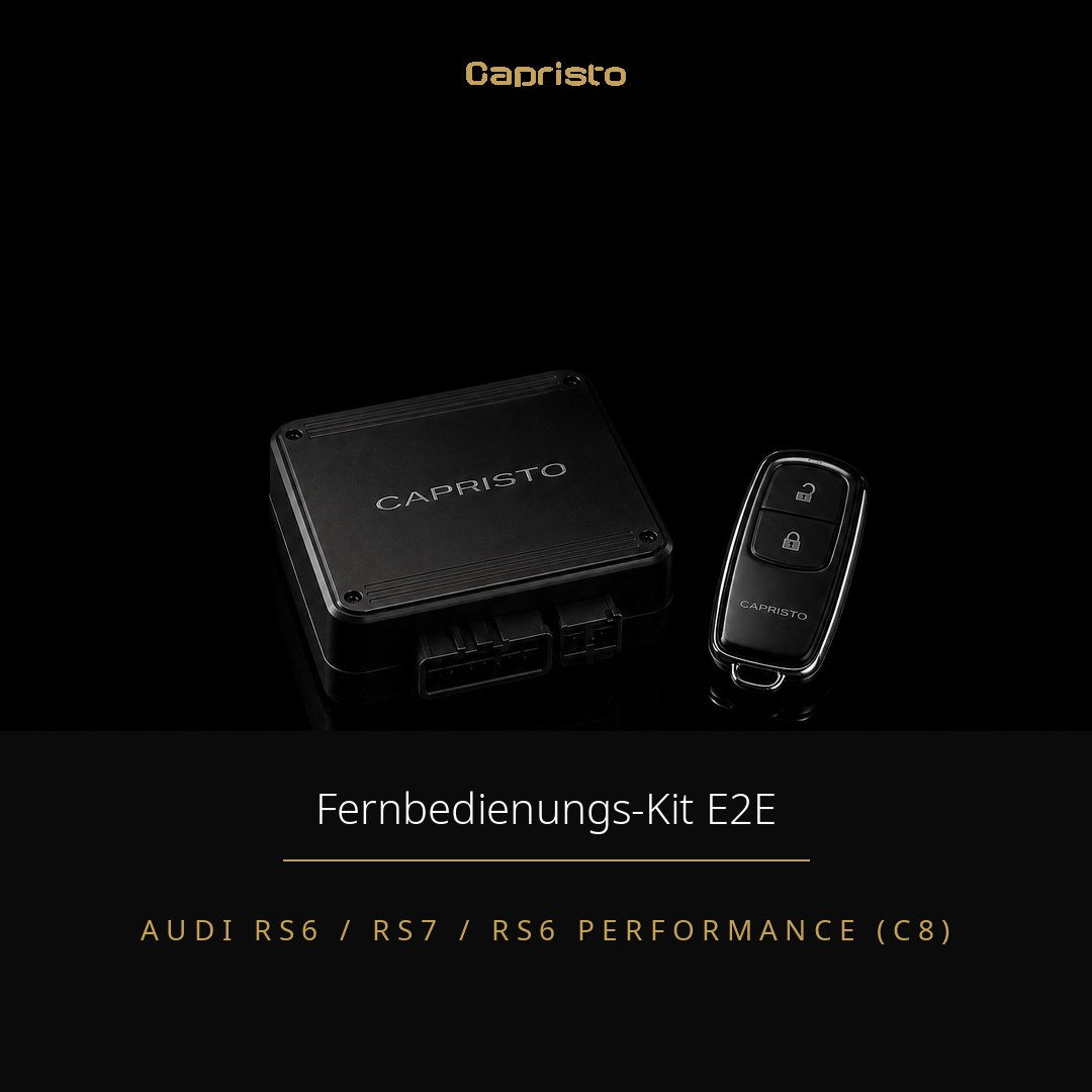 Capristo Fernbedienungs-Kit E2E – Audi RS6/RS7 (C8)