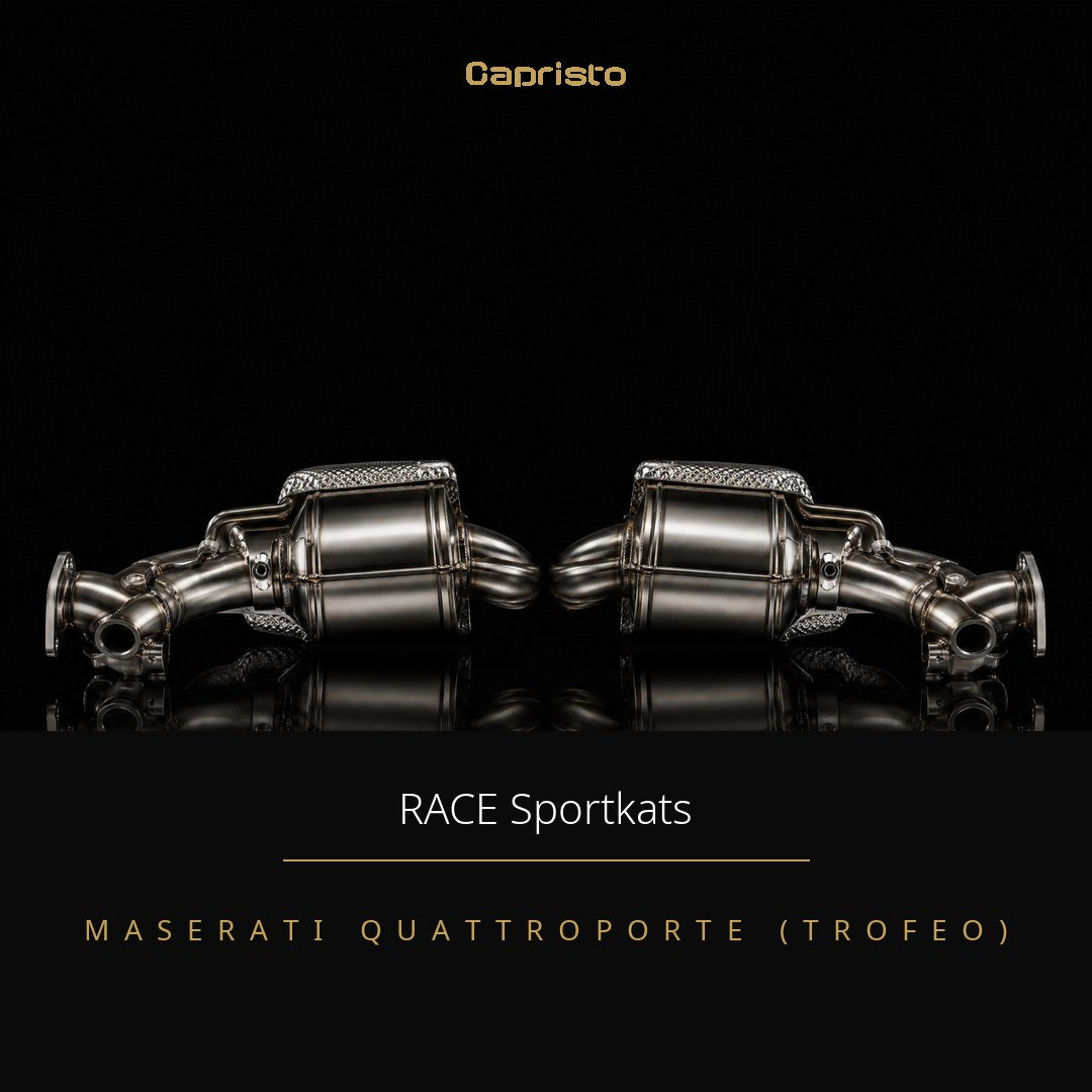 Capristo RACE Sportkats 100Z mit Hitzeschutz – Maserati Quattroporte Trofeo