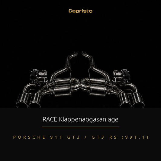 RACE Capristo Klappenabgasanlage – Porsche 911 GT3 (991.1)